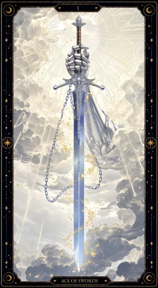 REGENESIS 塔罗:宝剑王牌