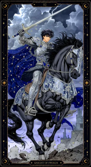REGENESIS 塔罗:宝剑骑士